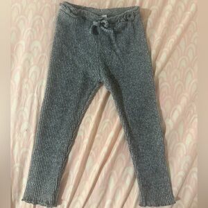 Zara ribbed knit leggings